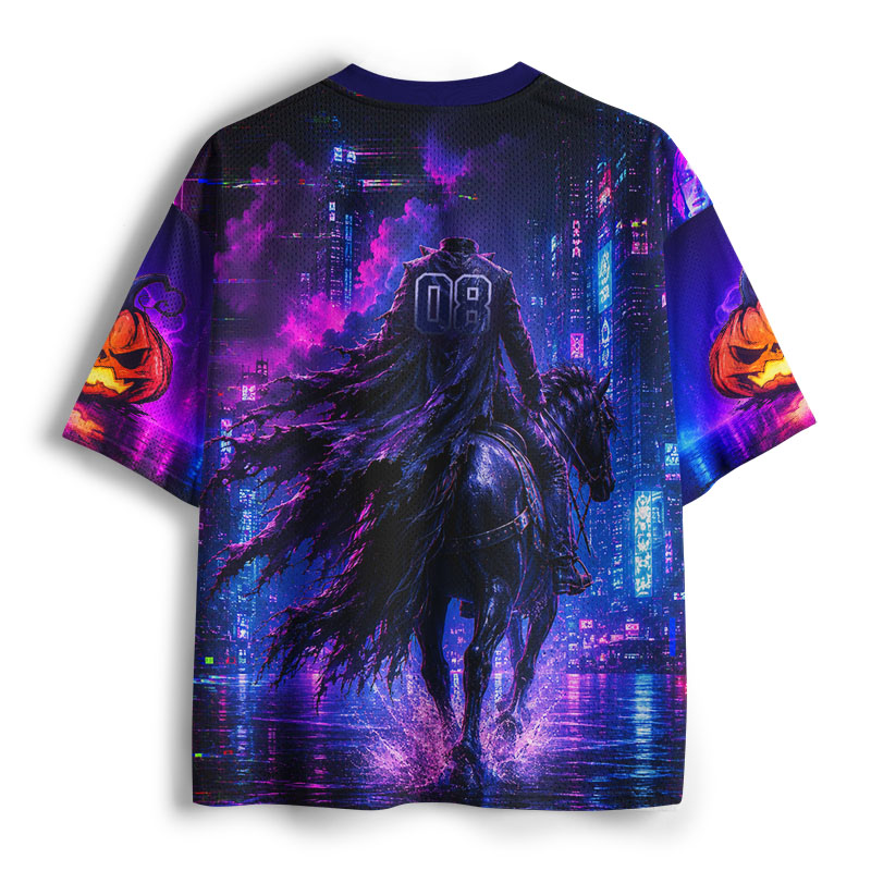 Soulisfree Cyberpunk Headless Horseman Mesh Jersey