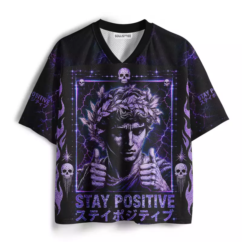 Soulisfree DAMIAN STAY POSITIVE Mesh Jersey