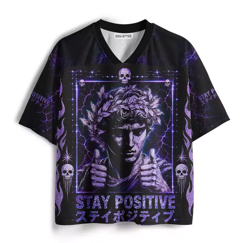 Soulisfree DAMIAN STAY POSITIVE Mesh Jersey