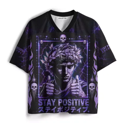 Soulisfree DAMIAN STAY POSITIVE Mesh Jersey
