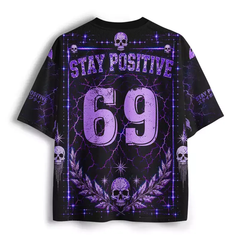 Soulisfree DAMIAN STAY POSITIVE Mesh Jersey