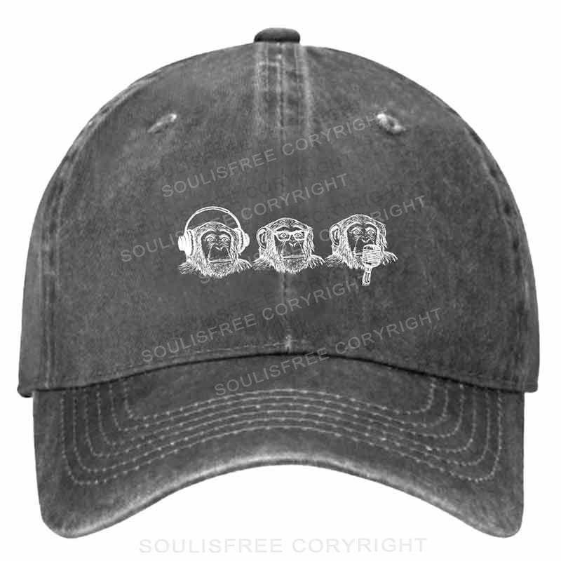 Rebel Monkey Caps