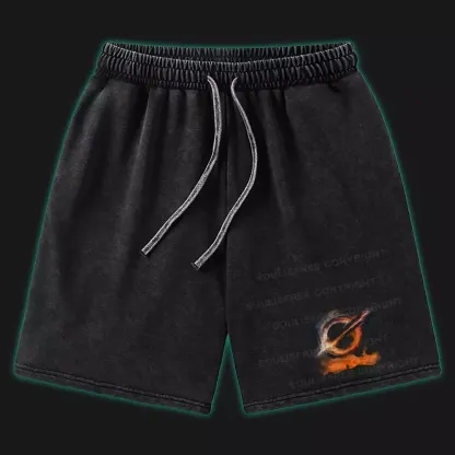 The Cycle Ends Washed Shorts
