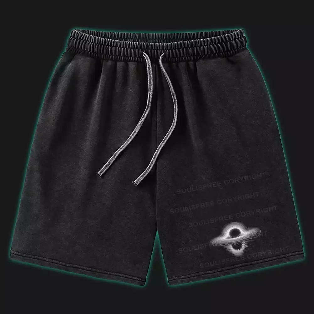 Designed Decay - Into The Unknown Washed Shorts