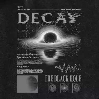 Decay - Into The Unknown 1 Washed Shorts