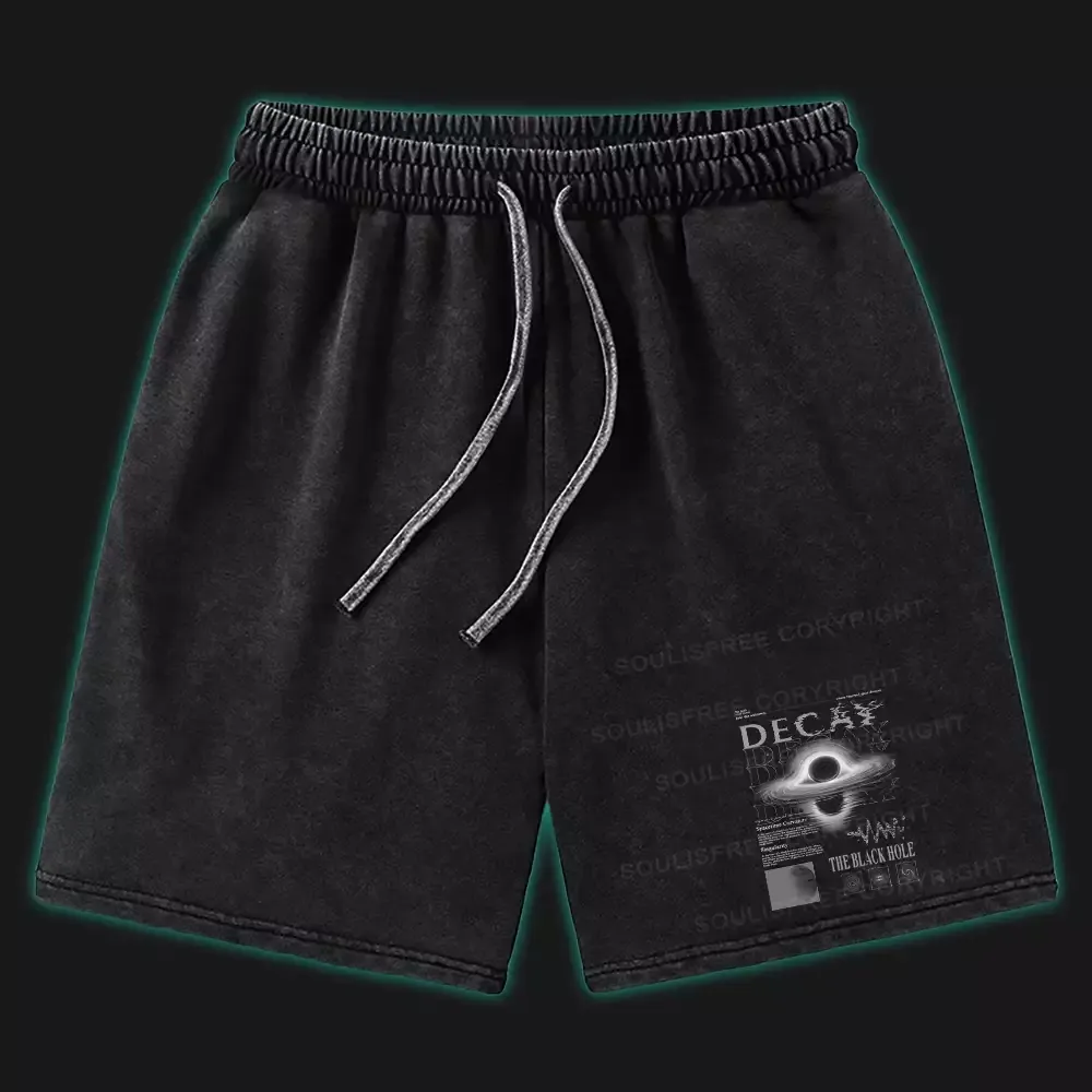 Designed Decay - Into The Unknown 1 Washed Shorts