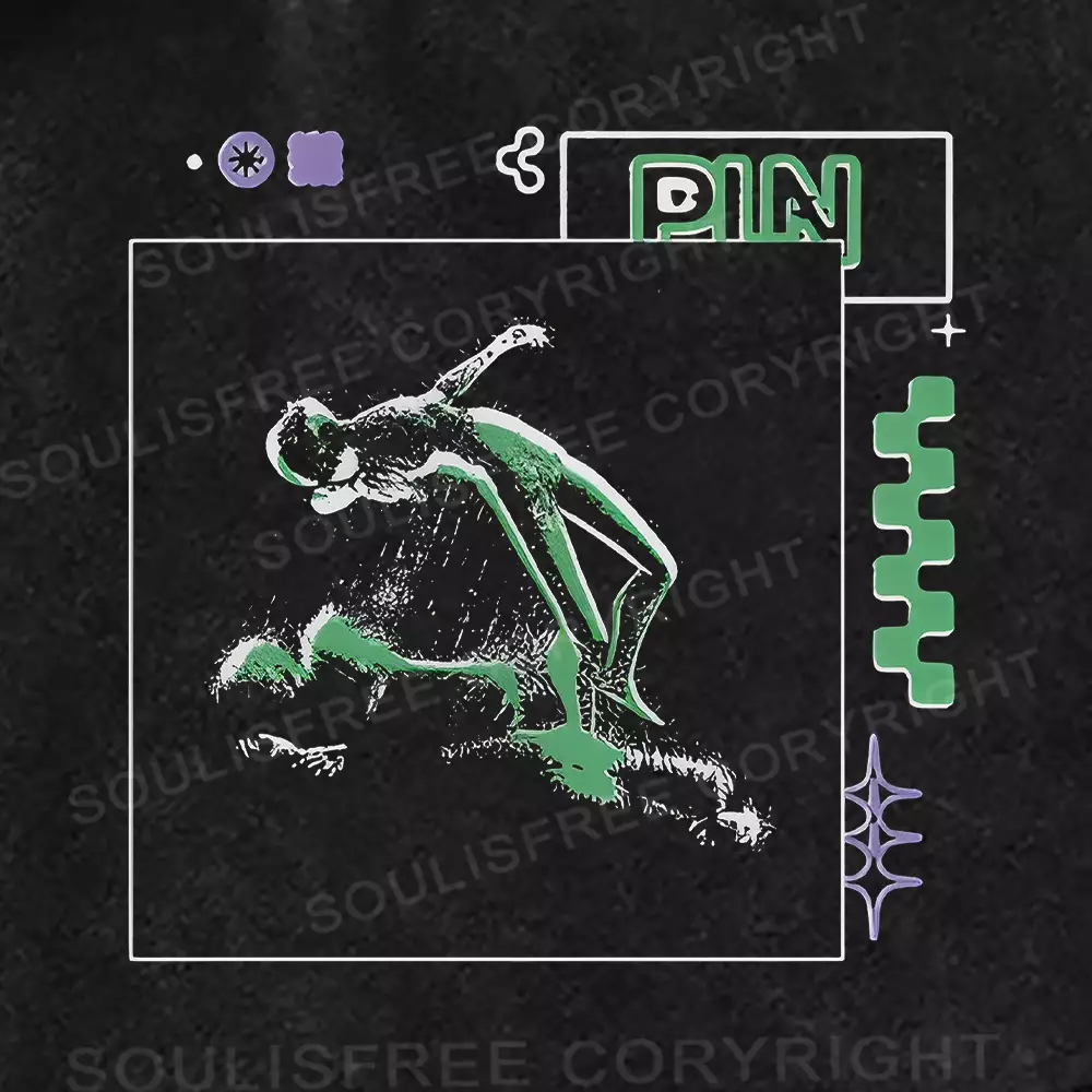 Be The Master Of Your Own Life Washed Shorts