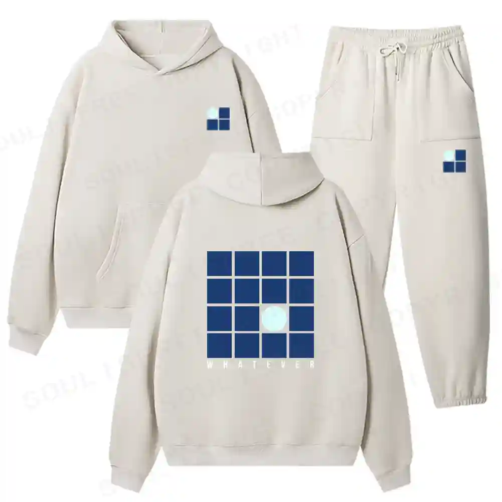 Casual Detachment Fleece Hoodie Set