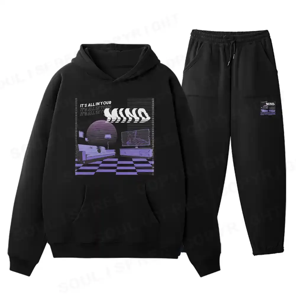 Perception Room Fleece Hoodie Set