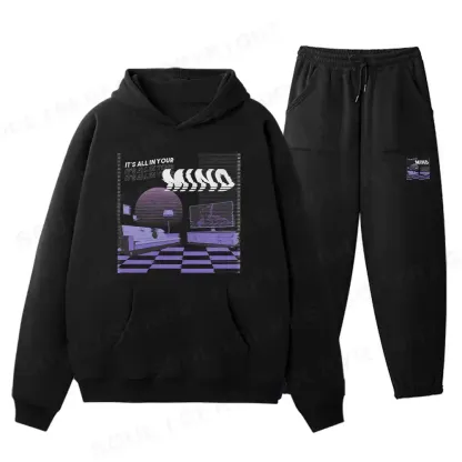 Perception Room Fleece Hoodie Set