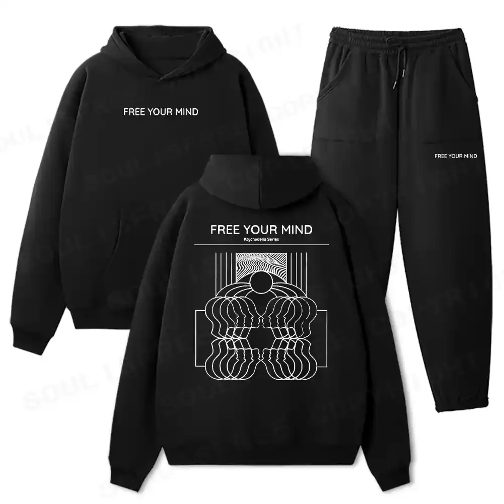 Inner Frequency Fleece Hoodie Set