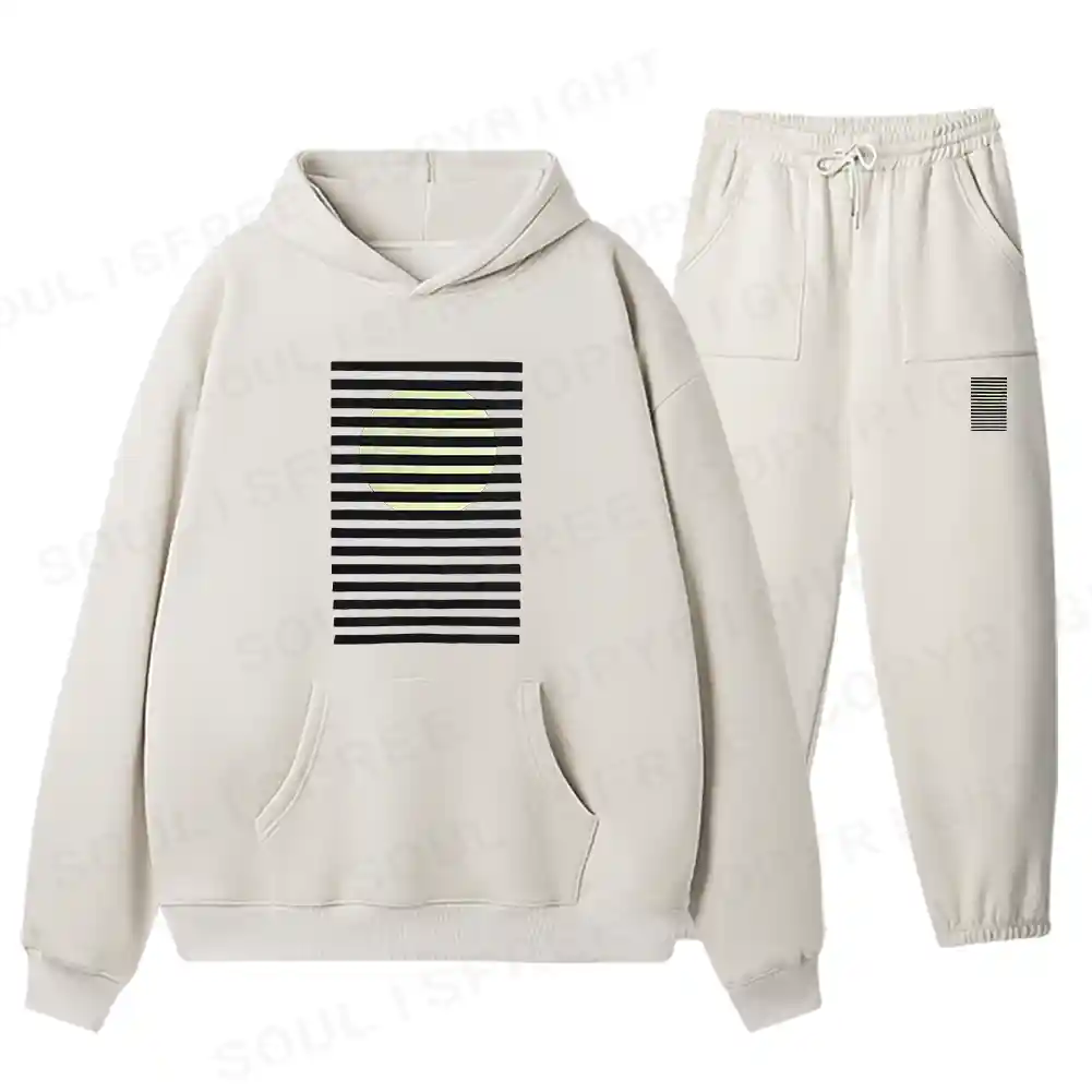 Hidden Sun Fleece Hoodie Set