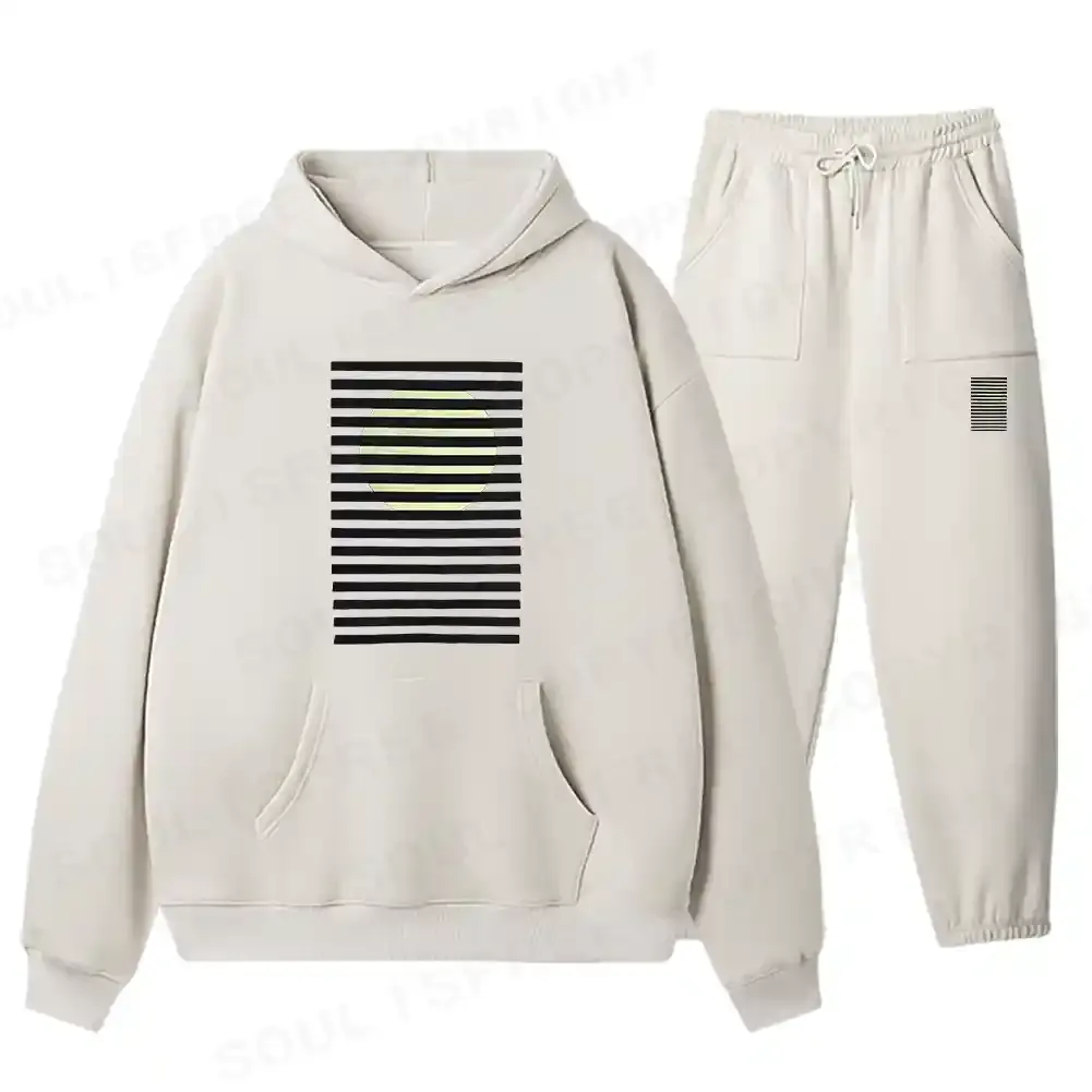 Hidden Sun Fleece Hoodie Set
