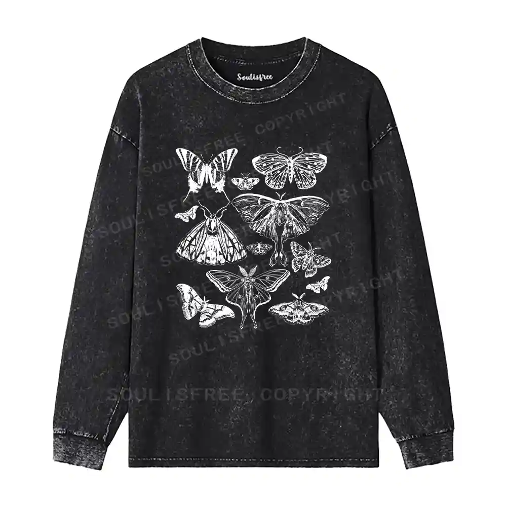 Wings of Change Washed Long Sleeve Shirt