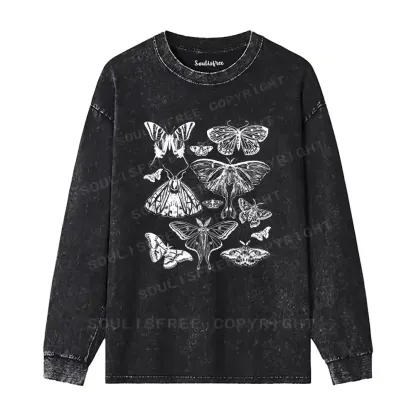 Wings of Change Washed Long Sleeve Shirt