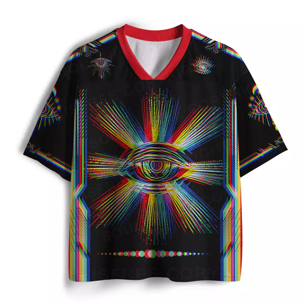 Psychedelic Occult Vision Mesh Jersey