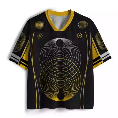 Edgy Visionary Sport Vibe Mesh Jersey