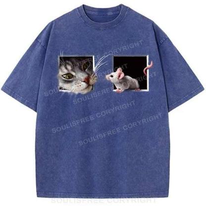 Besties Ca Blue / S Washed T-Shirts