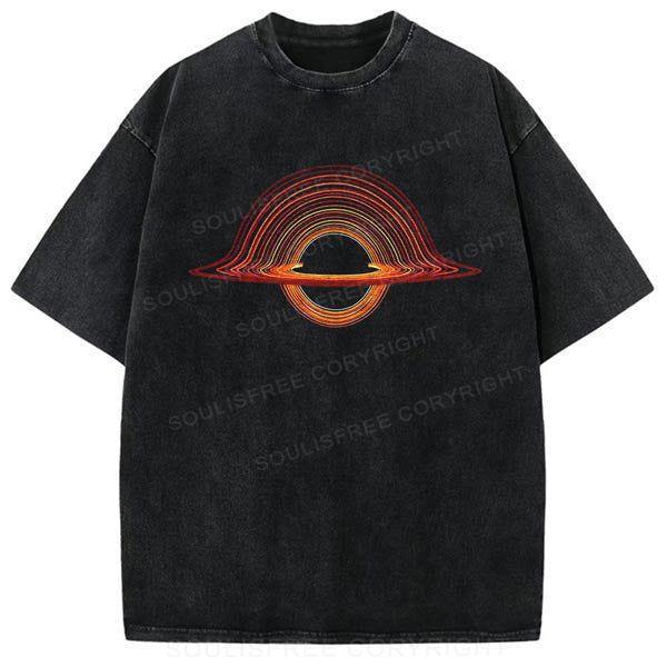 Designed Planet Aperture Washed Space T-shirts