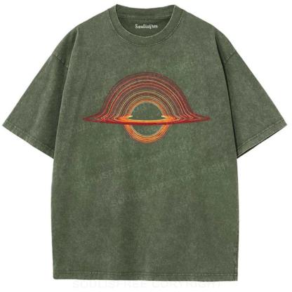 Planet Aperture Washed Space T-shirts