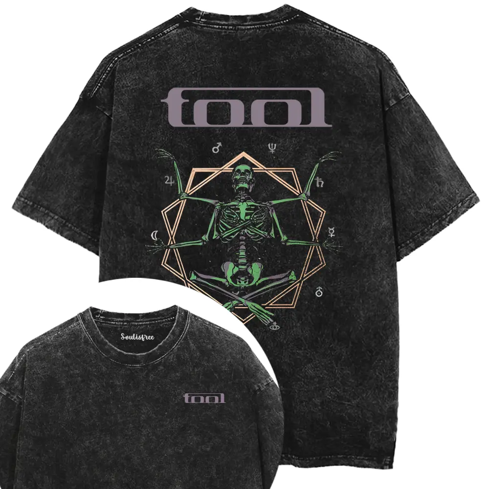 Soulisfree Soul Meditation Geometry Washed Tee