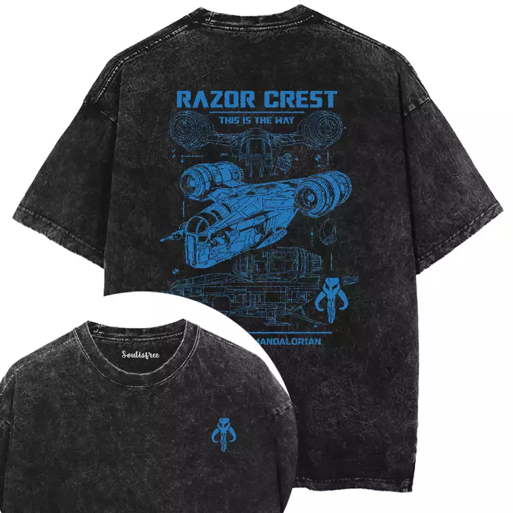 The Way Of Mandalorian Washed T-shirt