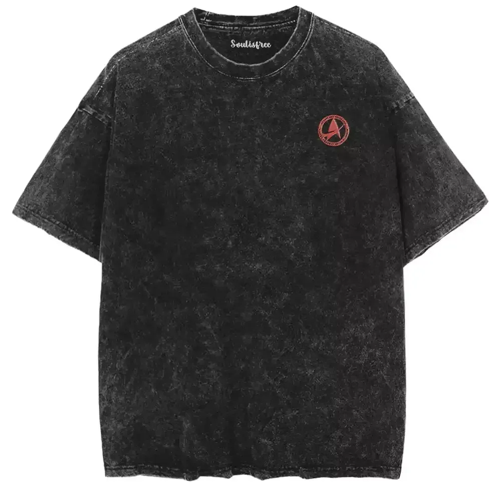 To Boldly Go Washed T-shirt