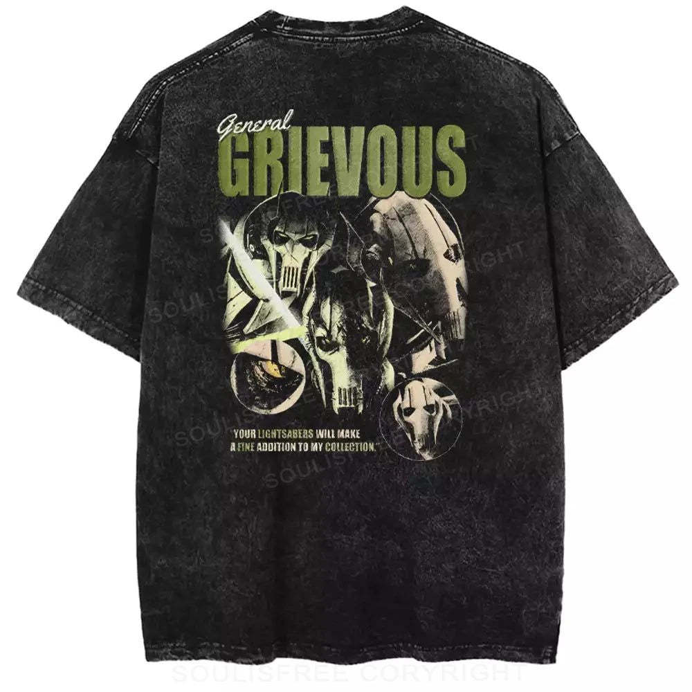 Designed General Grievous Washed  T-shirt soulisfree