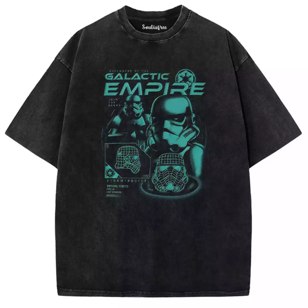 Defenders of the Galactic Washed T-shirt