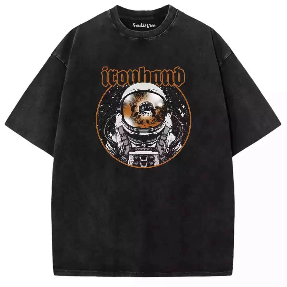 Designed Astronaut Trapped Washed Astronaut T-shirt