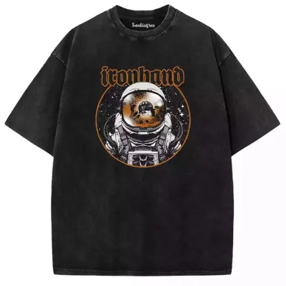 Astronaut Trapped Washed Astronaut T-shirt