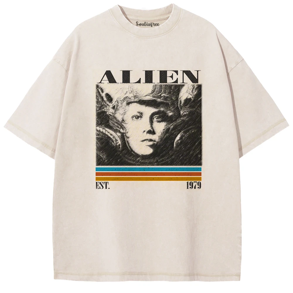 The Space fighter Washed T-shirt