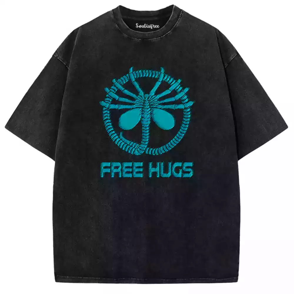 The Free Hugs Washed T-shirt