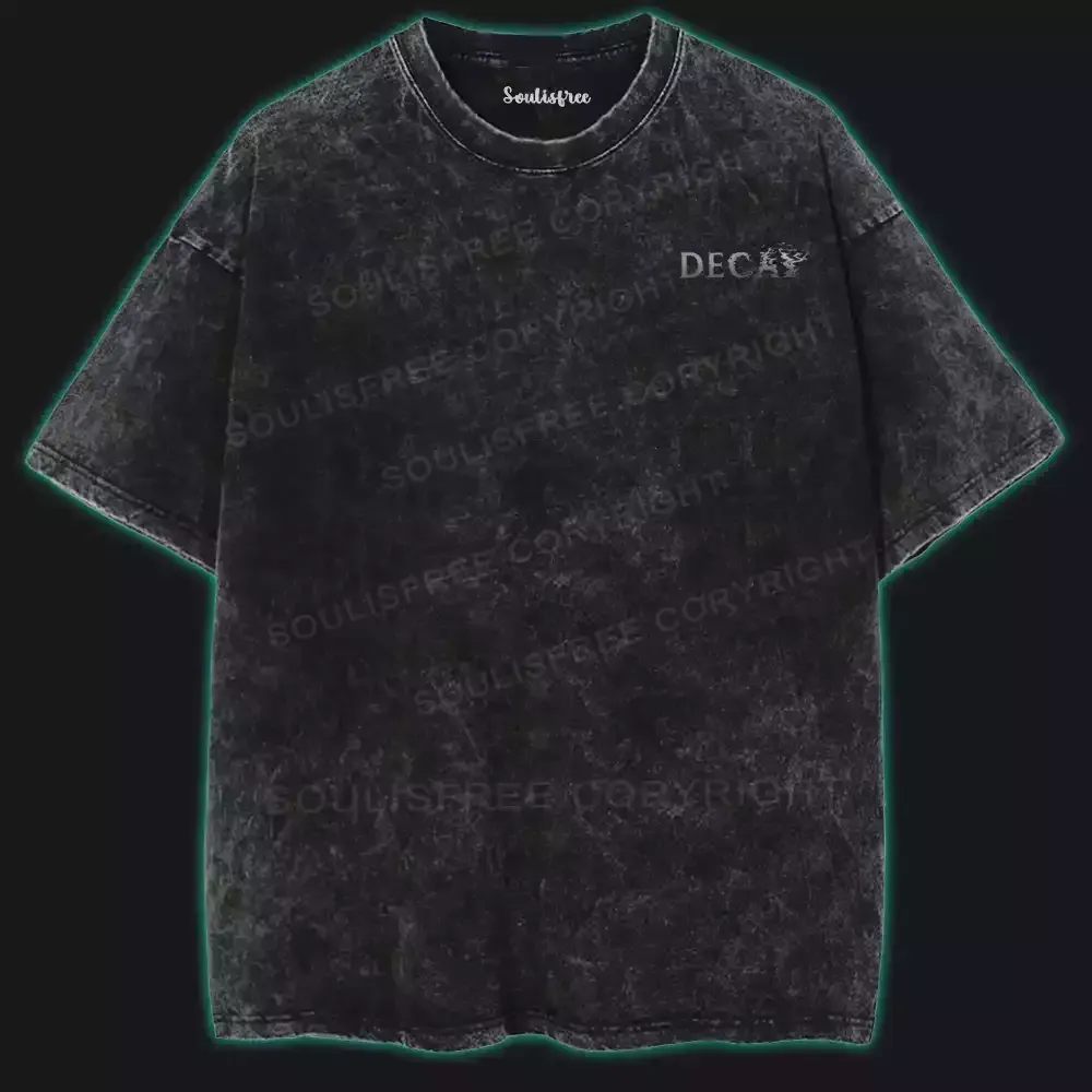 Decay of the Cosmos Washed T-shirt