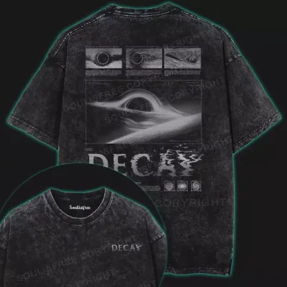 Decay of the Cosmos Washed T-shirt