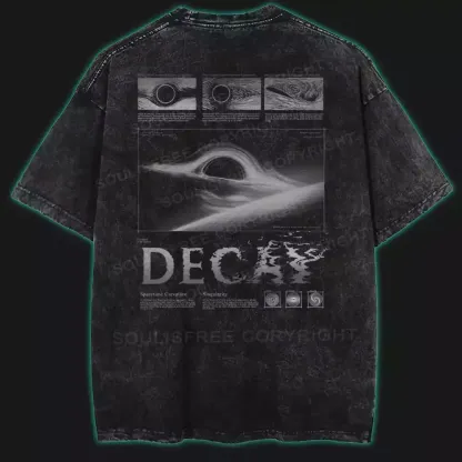 Decay of the Cosmos Washed T-shirt