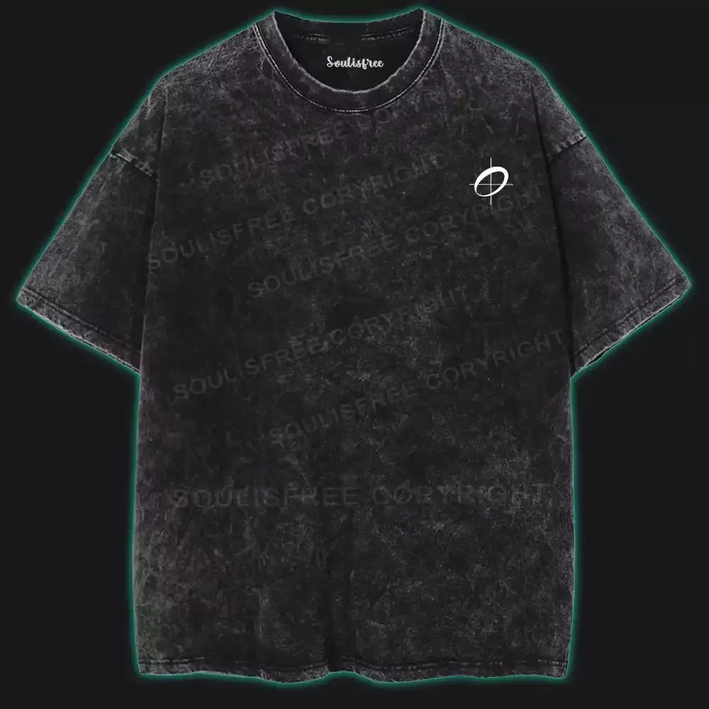 We Out Here Washed UFO T-shirt