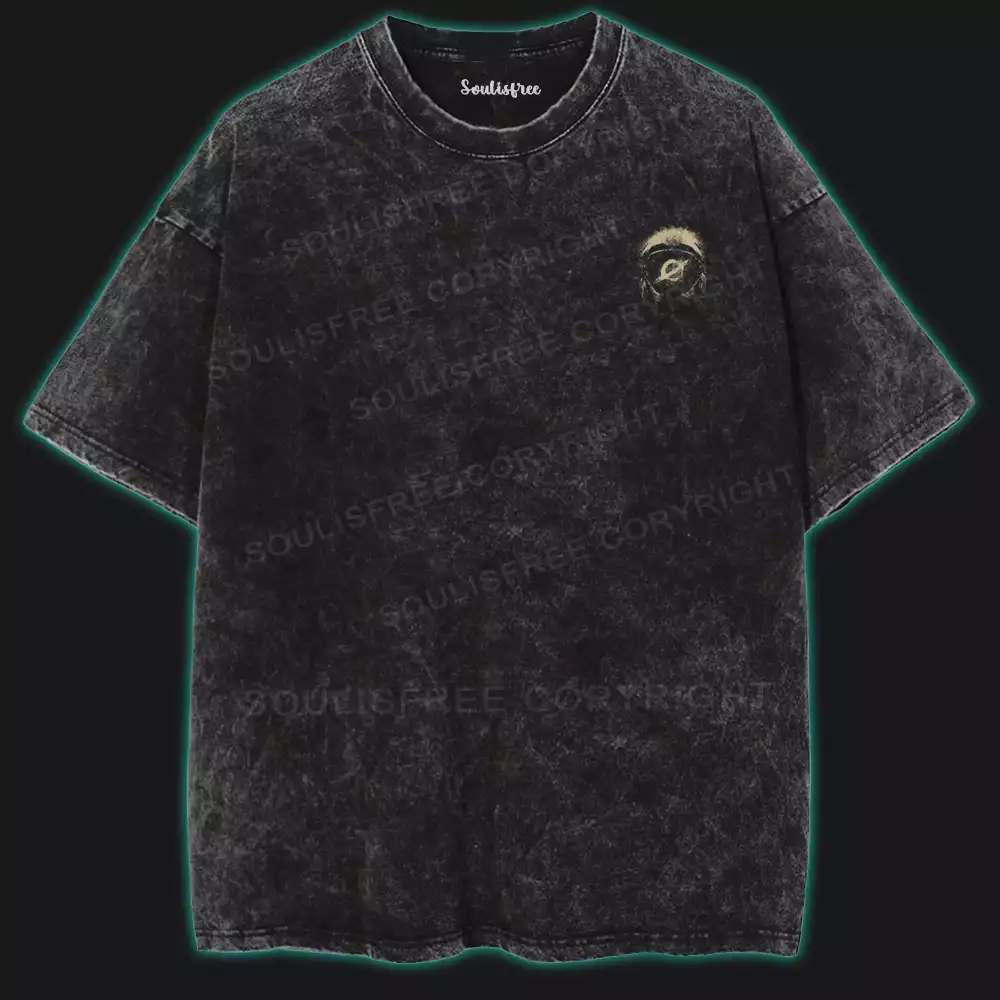 Into the Unknown Cosmos Washed T-shirt