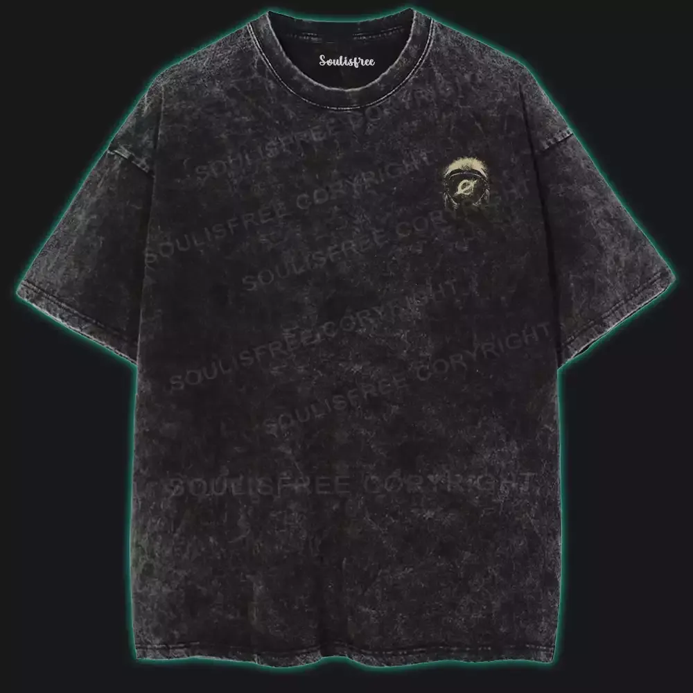 Into the Unknown Cosmos Washed T-shirt