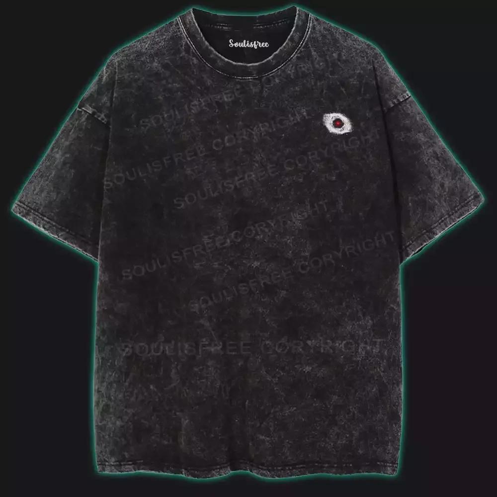 Interstellar Eyes Washed Space T-shirt