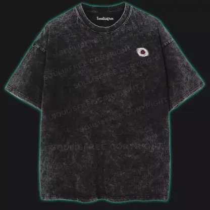 Interstellar Eyes Washed  Space T-shirt
