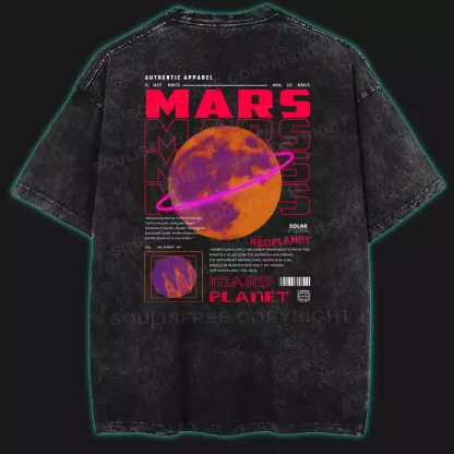 The Mars Washed Space T-shirt