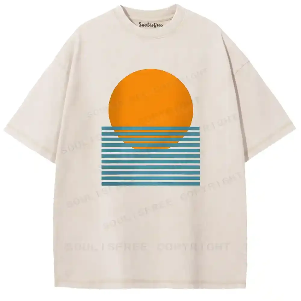 Bauhaus Minimalism Washed T-shirt