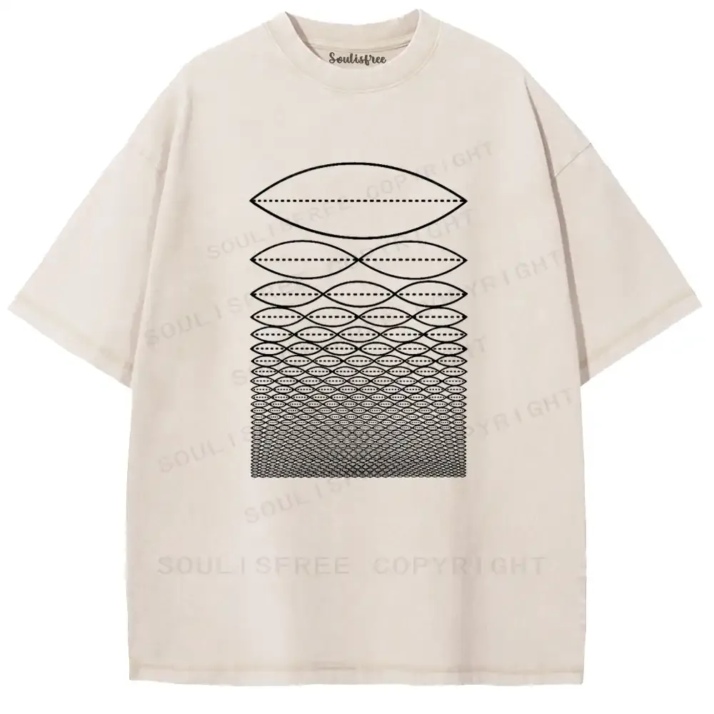Psychic Dimension Occult Washed T-shirt