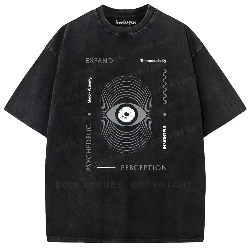 Mind-Expand Occult Washed T-shirt