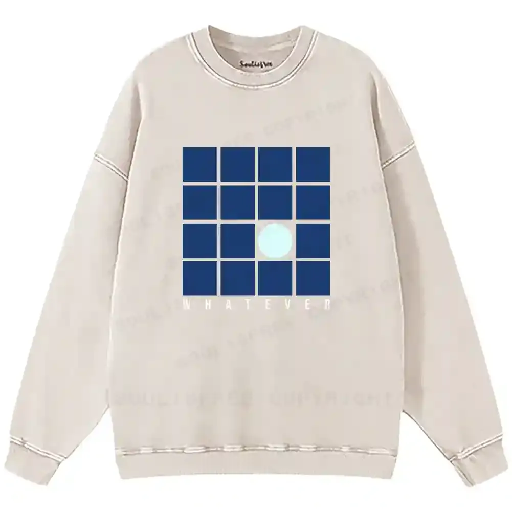 Casual Detachment Washed Sweatshirts