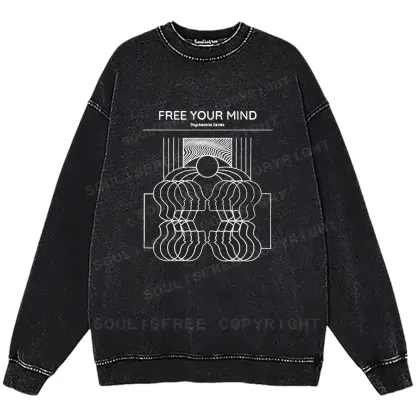 Inner Frequency Washed Sweatshirts