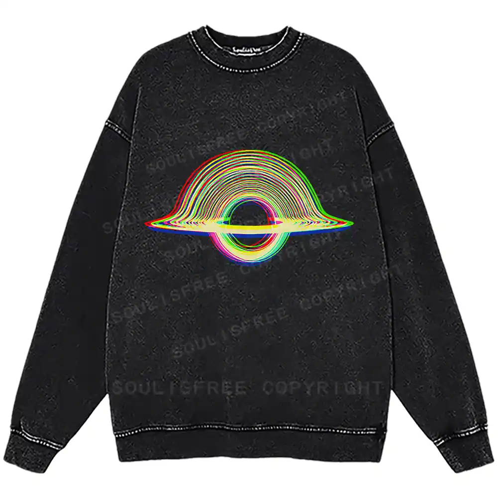 Void Resonance Washed Sweatshirts
