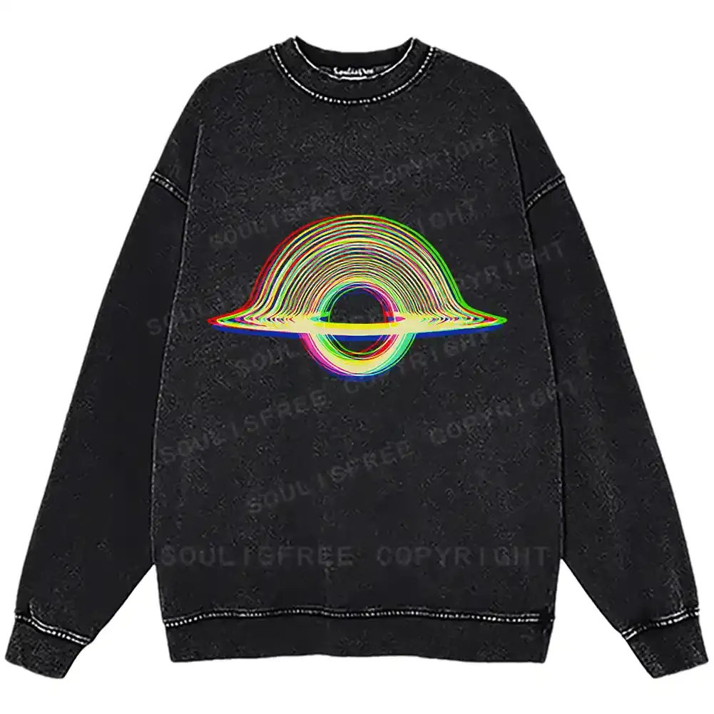 Void Resonance Washed Sweatshirts