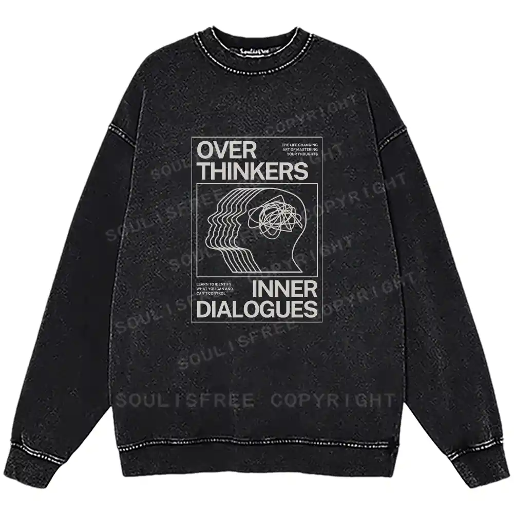 Master Your Mind Washed Sweatshirts